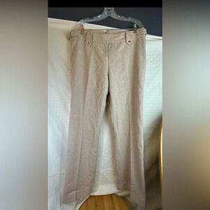 Boston Proper Women’s Tan Cream  Work Pants Warm Work Career Sz 12